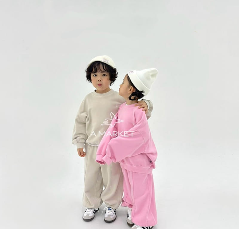 A-Market - Korean Children Fashion - #magicofchildhood - Pigment Jogger Pants - 2