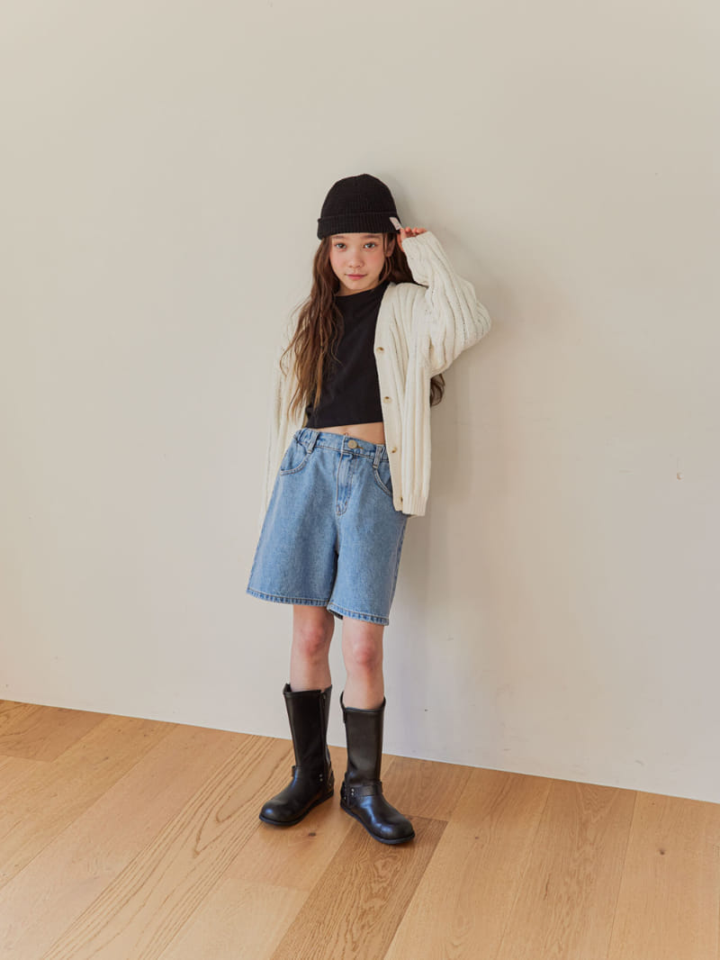 A-Market - Korean Children Fashion - #magicofchildhood - Denim Shorts - 6