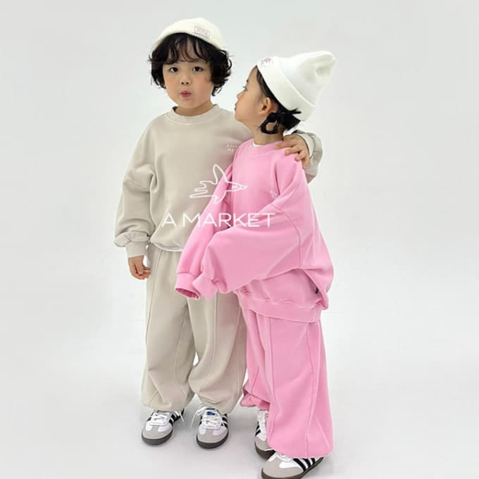 A-Market - Korean Children Fashion - #minifashionista - Pigment Sweatshirt