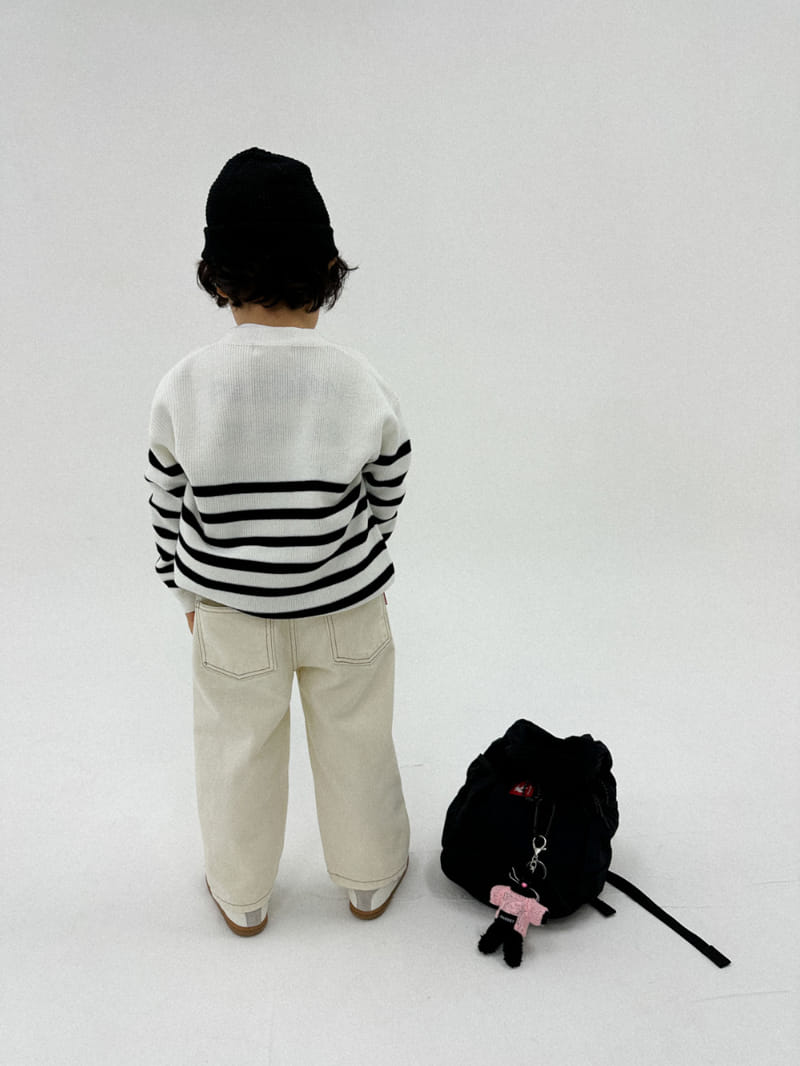 A-Market - Korean Children Fashion - #minifashionista - C Stich Pants - 9