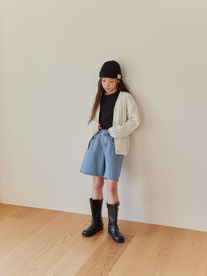 A-Market - Korean Children Fashion - #prettylittlegirls - Denim Shorts - 8