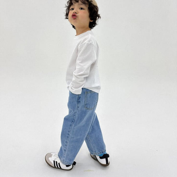 A-Market - Korean Children Fashion - #stylishchildhood - 506 Denim Pants
