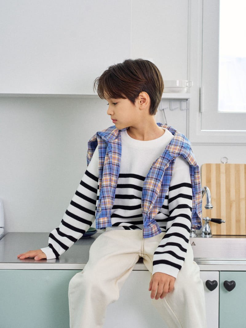 A-Market - Korean Children Fashion - #toddlerclothing - Malang Round ST Knit - 11