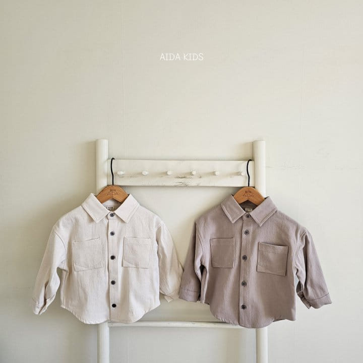 Aida - Korean Children Fashion - #stylishchildhood - Mine Shirt Outer - 4
