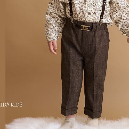 Aida - Korean Children Fashion - #childofig - Bard Long Trousers