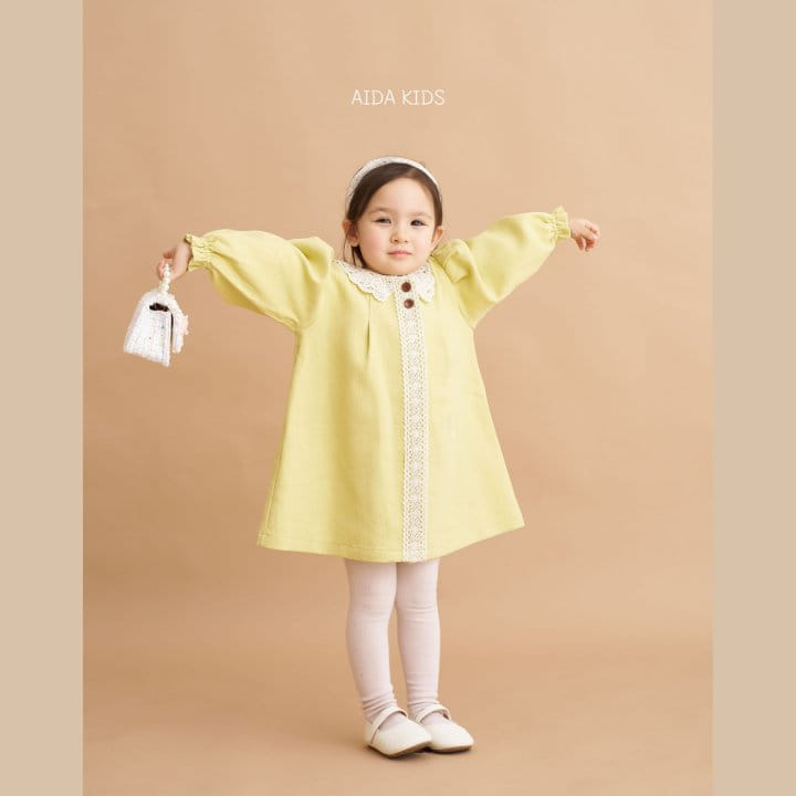 Aida - Korean Children Fashion - #childrensboutique - Lemonade One-Piece  - 7