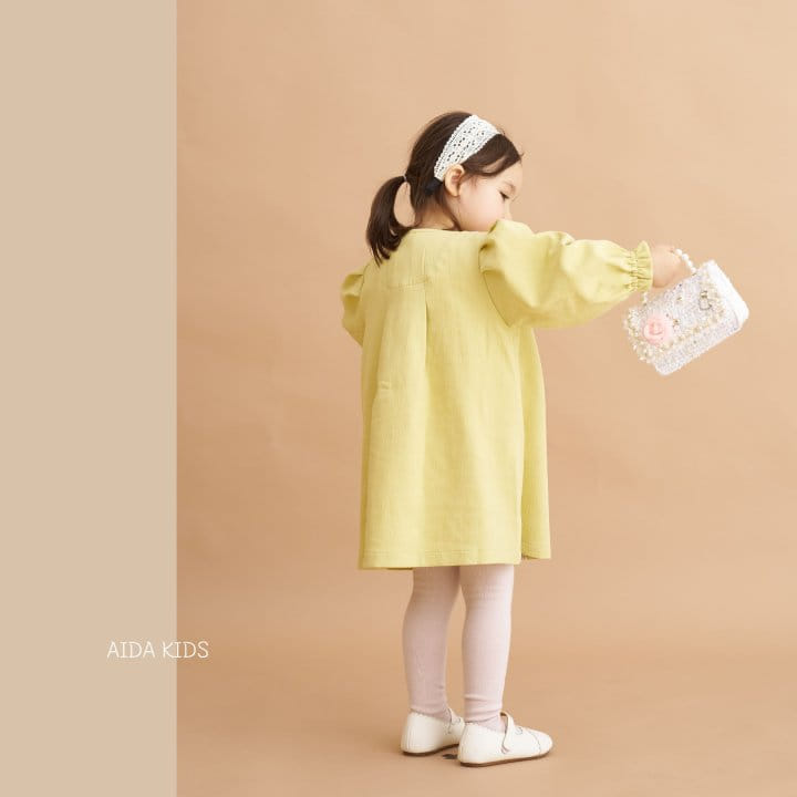 Aida - Korean Children Fashion - #designkidswear - Lemonade One-Piece  - 8