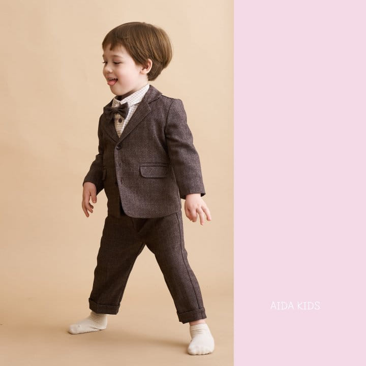 Aida - Korean Children Fashion - #designkidswear - Bard Long Trousers - 4