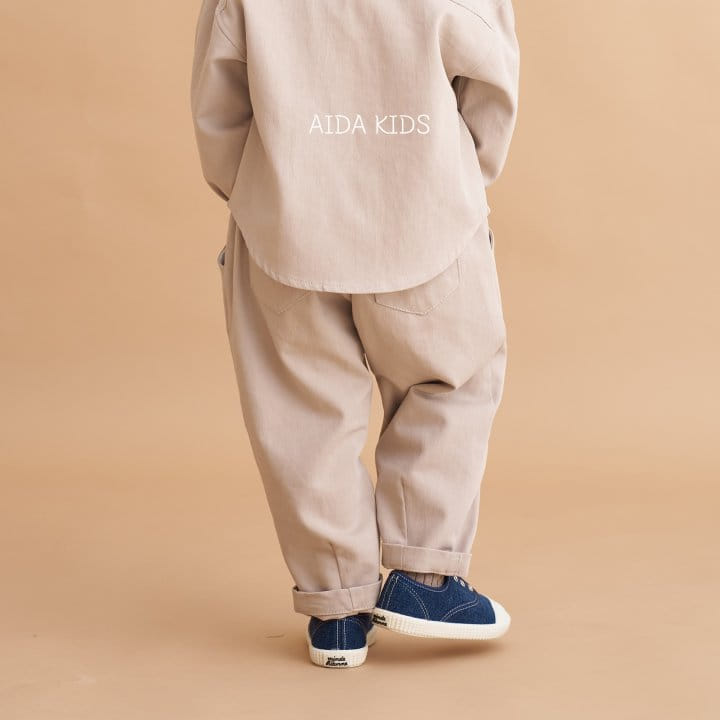 Aida - Korean Children Fashion - #kidsstore - Mine Long Trousers - 6