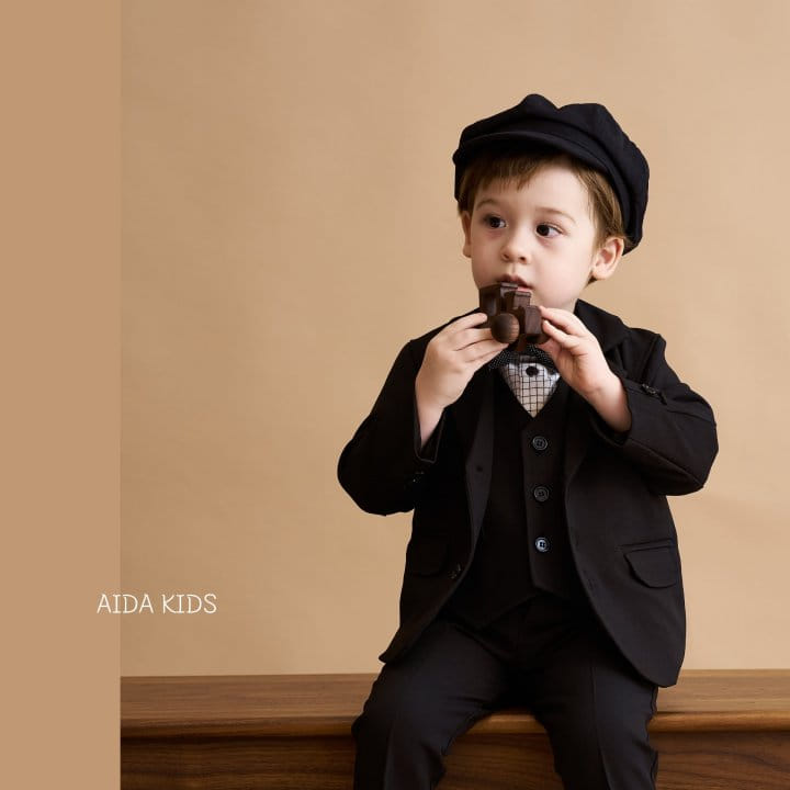 Aida - Korean Children Fashion - #minifashionista - Black Suit Jacket