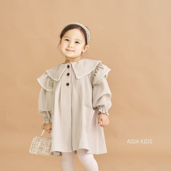 Aida - Korean Children Fashion - #minifashionista - Mine Wing One-Piece  - 2