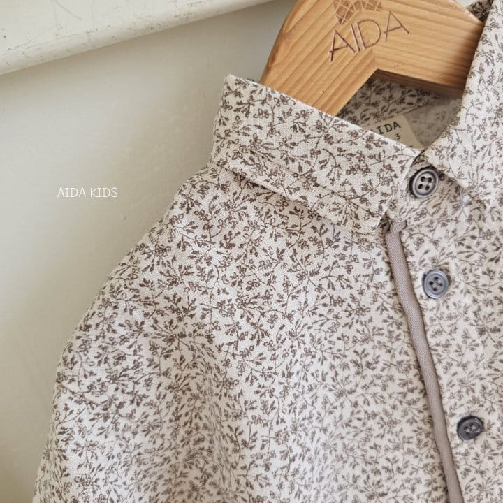 Aida - Korean Children Fashion - #minifashionista - Spring Flower Shirt - 6