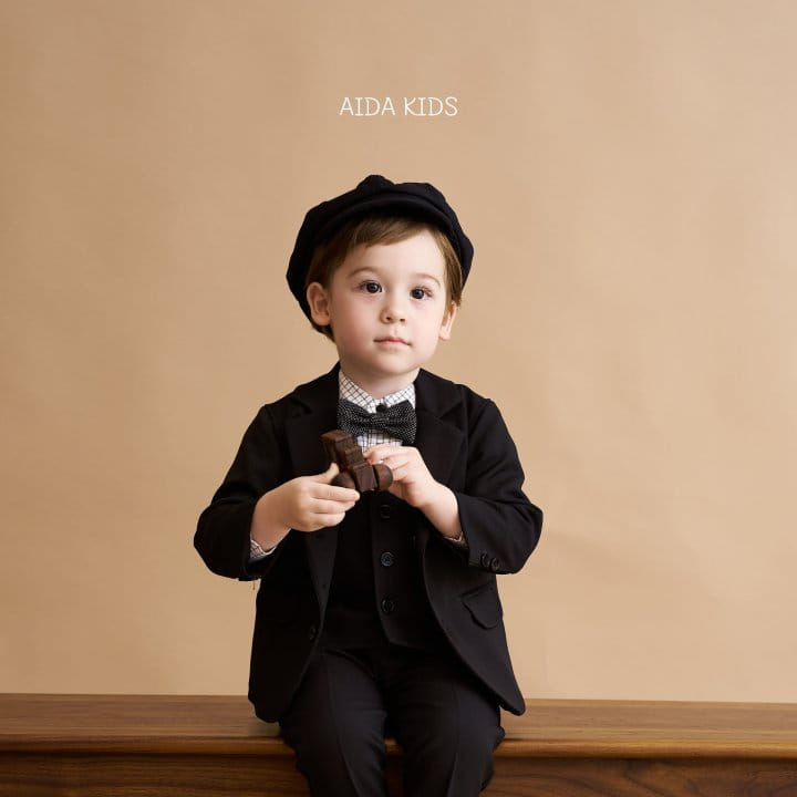 Aida - Korean Children Fashion - #prettylittlegirls - Black Suit Jacket - 2