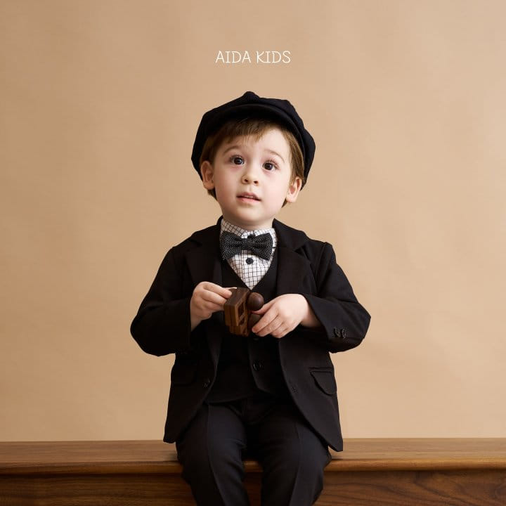 Aida - Korean Children Fashion - #todddlerfashion - Black Suit Jacket - 3