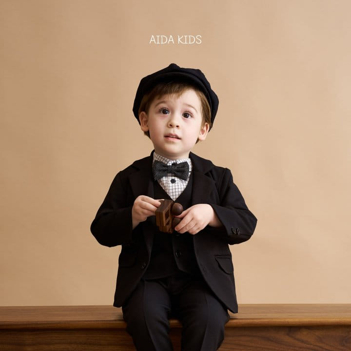 Aida - Korean Children Fashion - #todddlerfashion - Black Suit Jacket - 3