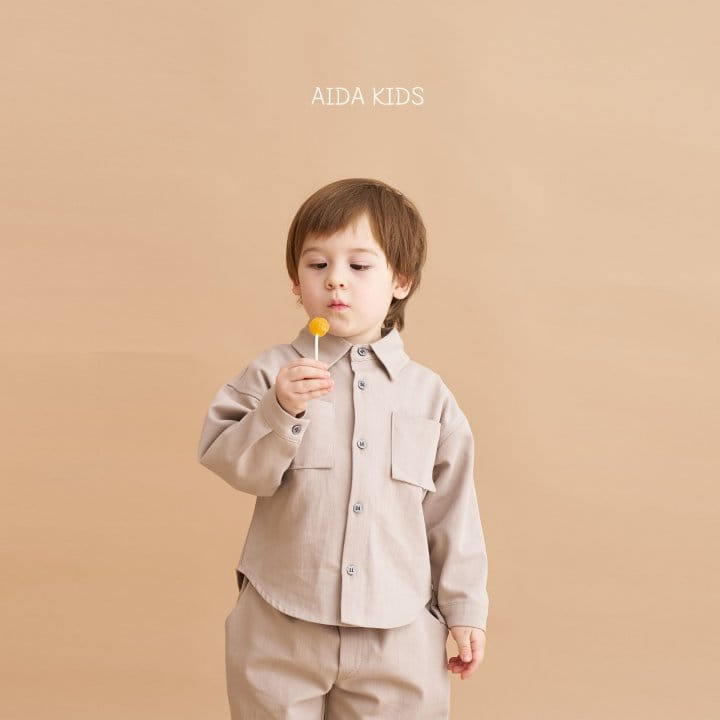Aida - Korean Children Fashion - #todddlerfashion - Mine Shirt Outer