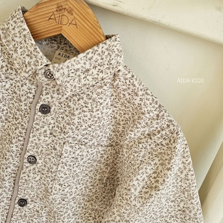 Aida - Korean Children Fashion - #todddlerfashion - Spring Flower Shirt - 8