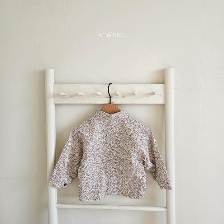 Aida - Korean Children Fashion - #toddlerclothing - Spring Flower Shirt - 9