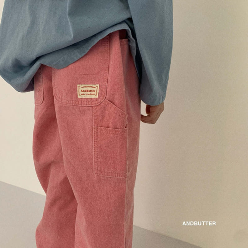 Andbutter - Korean Children Fashion - #childrensboutique - Pocket Dyeing Pants - 7