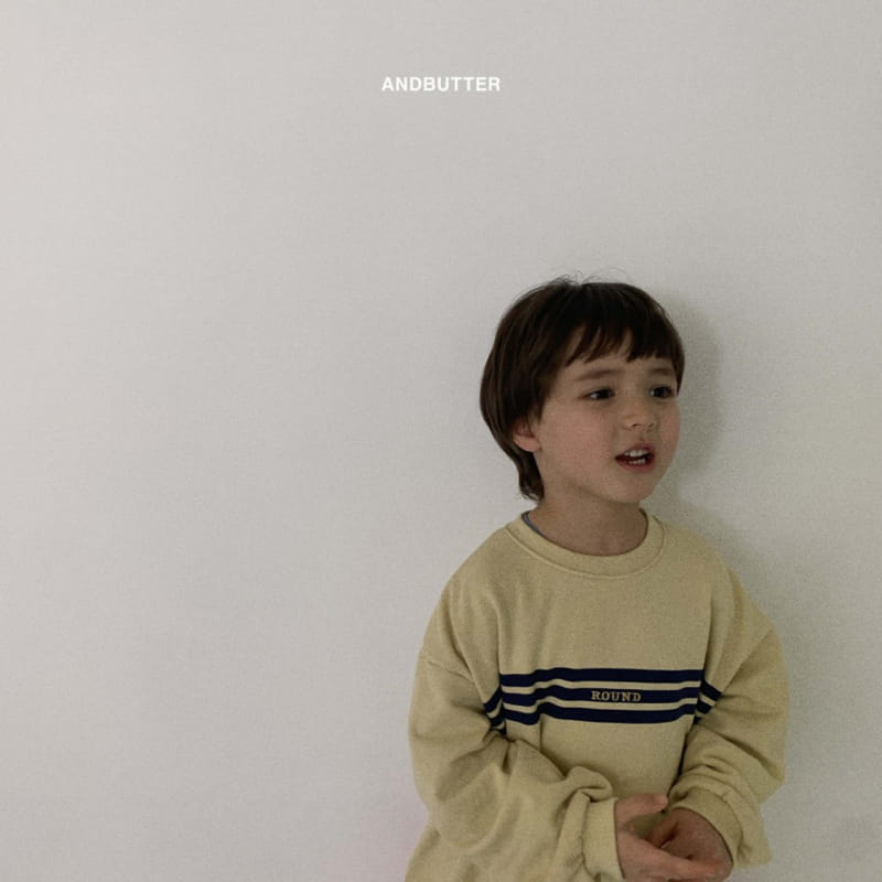 Andbutter - Korean Children Fashion - #designkidswear - Round Sweatshirt - 4