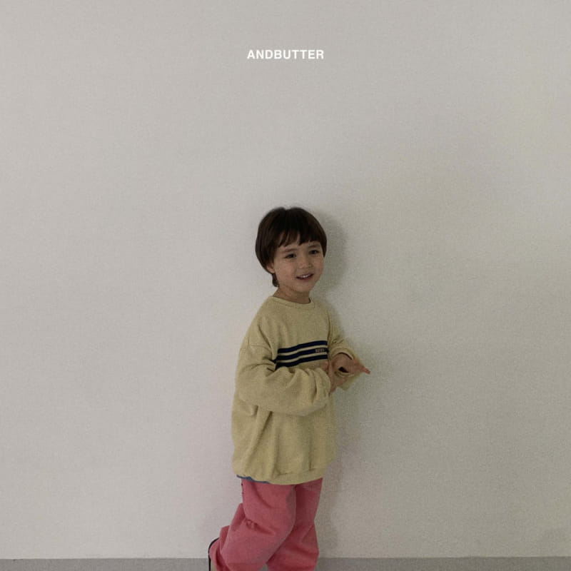 Andbutter - Korean Children Fashion - #fashionkids - Round Sweatshirt - 5