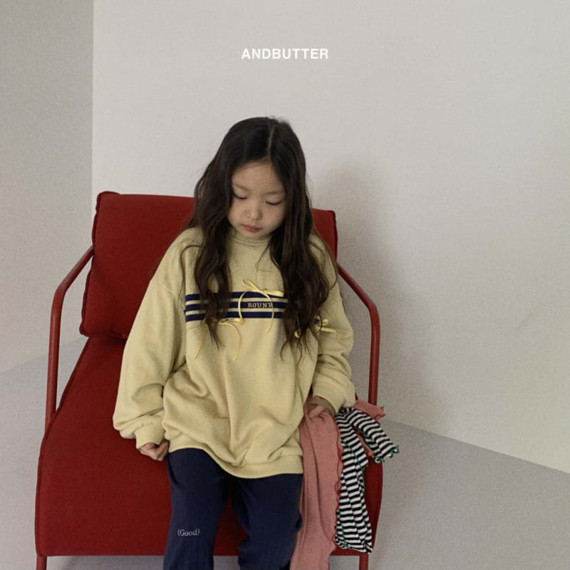 Andbutter - Korean Children Fashion - #kidsstore - Round Sweatshirt - 7