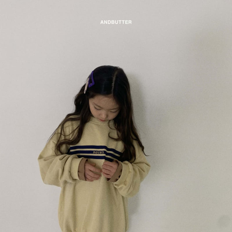 Andbutter - Korean Children Fashion - #kidzfashiontrend - Round Sweatshirt - 8