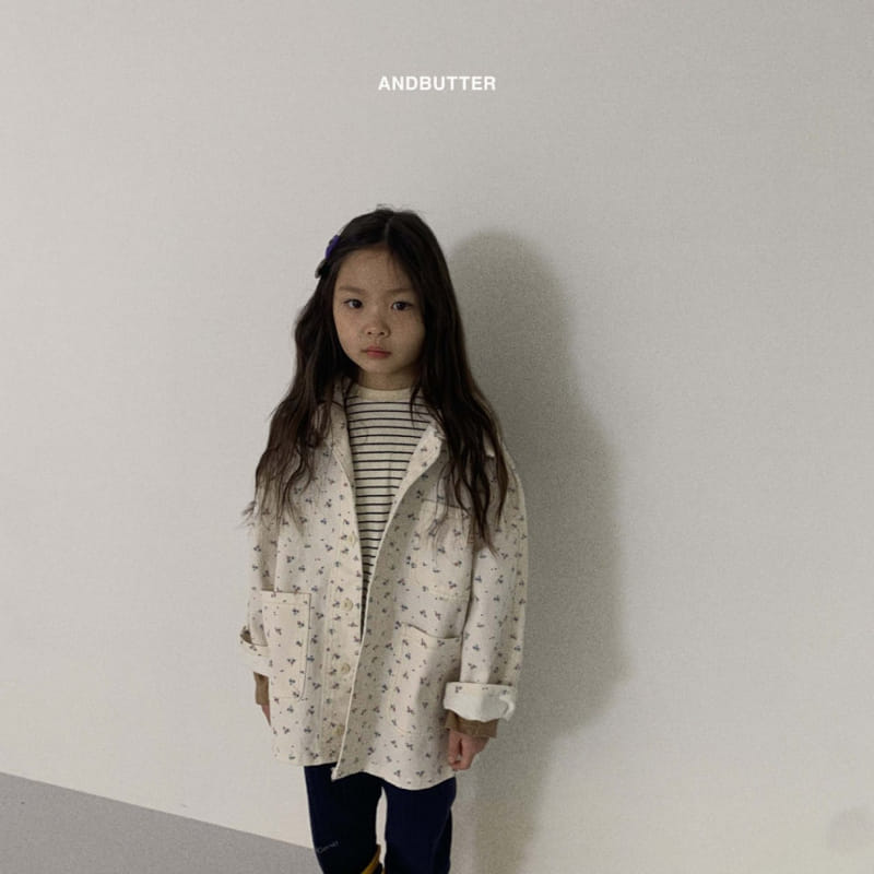 Andbutter - Korean Children Fashion - #prettylittlegirls - Flower Jacket - 3