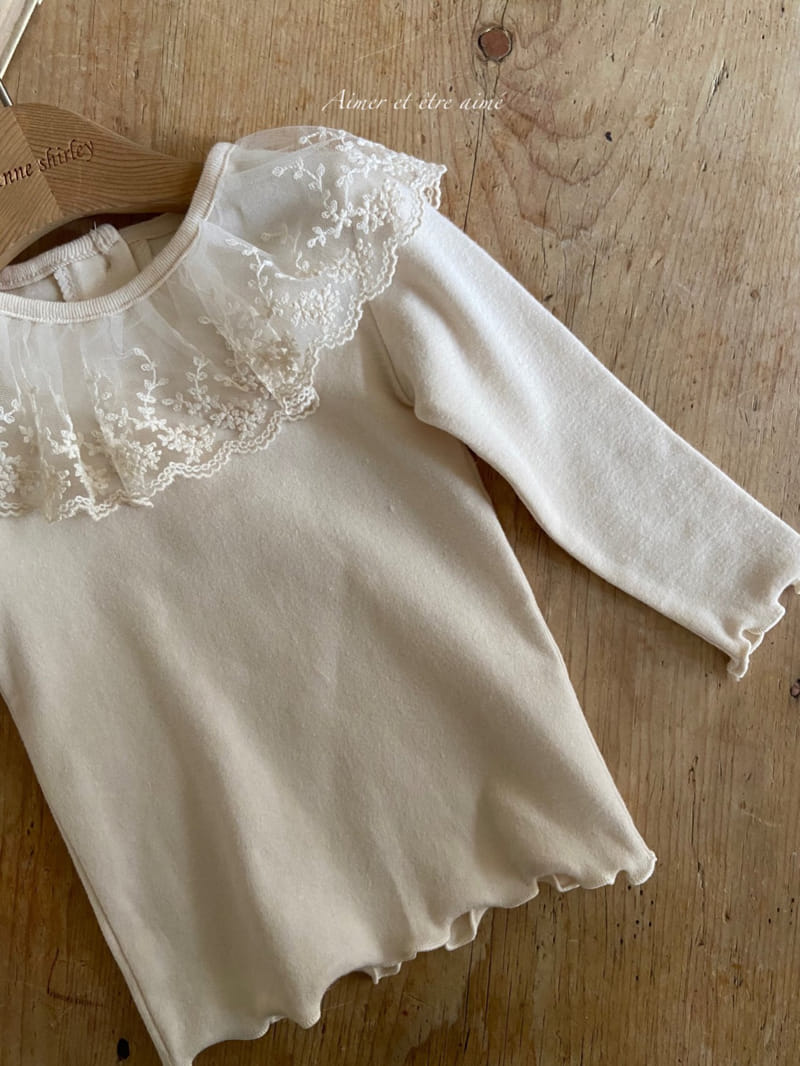 Anne Shirley - Korean Baby Fashion - #babyboutiqueclothing - Romantic Lace Tee - 3