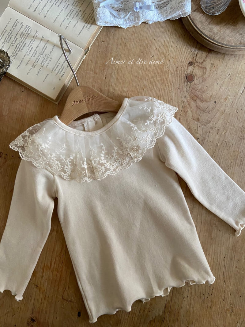 Anne Shirley - Korean Baby Fashion - #babyboutiqueclothing - Romantic Lace Tee - 4
