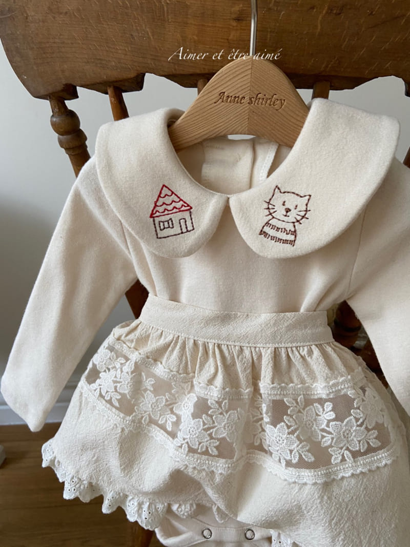 Anne Shirley - Korean Baby Fashion - #babywear - Rese Apron  - 3