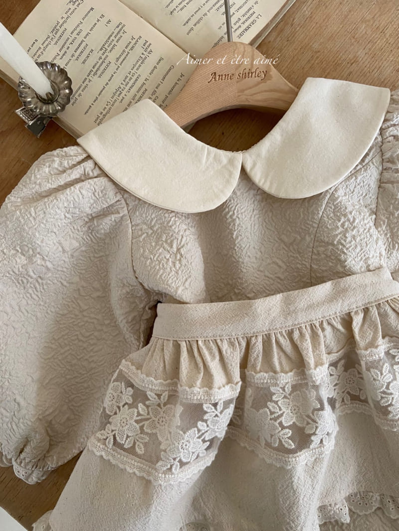 Anne Shirley - Korean Baby Fashion - #babywear - Rese Apron  - 4