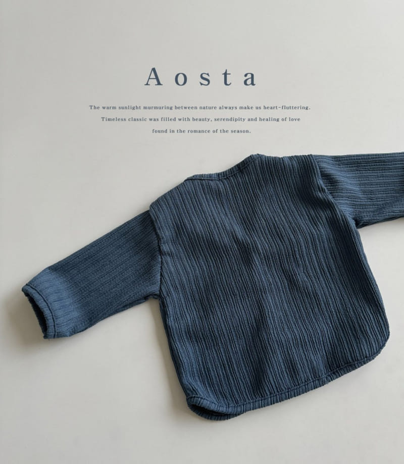 Aosta - Korean Baby Fashion - #babyboutique - Pleats Cardigan - 3