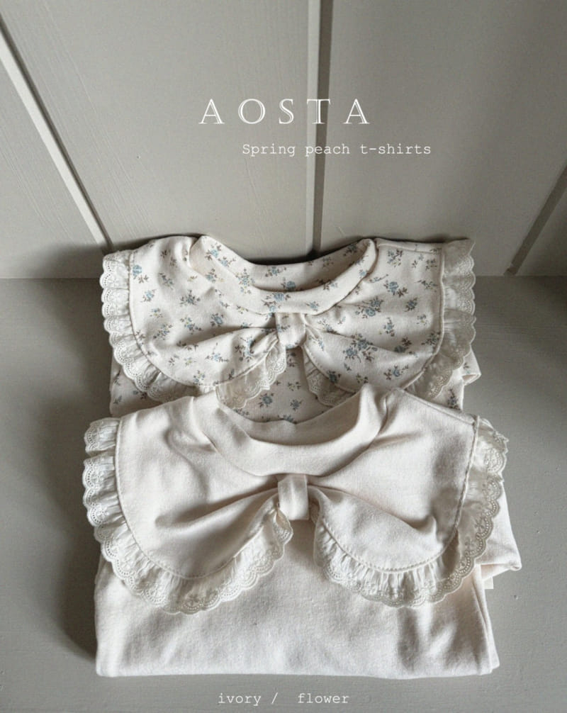 Aosta - Korean Baby Fashion - #babyboutique - Peach Blouse - 2