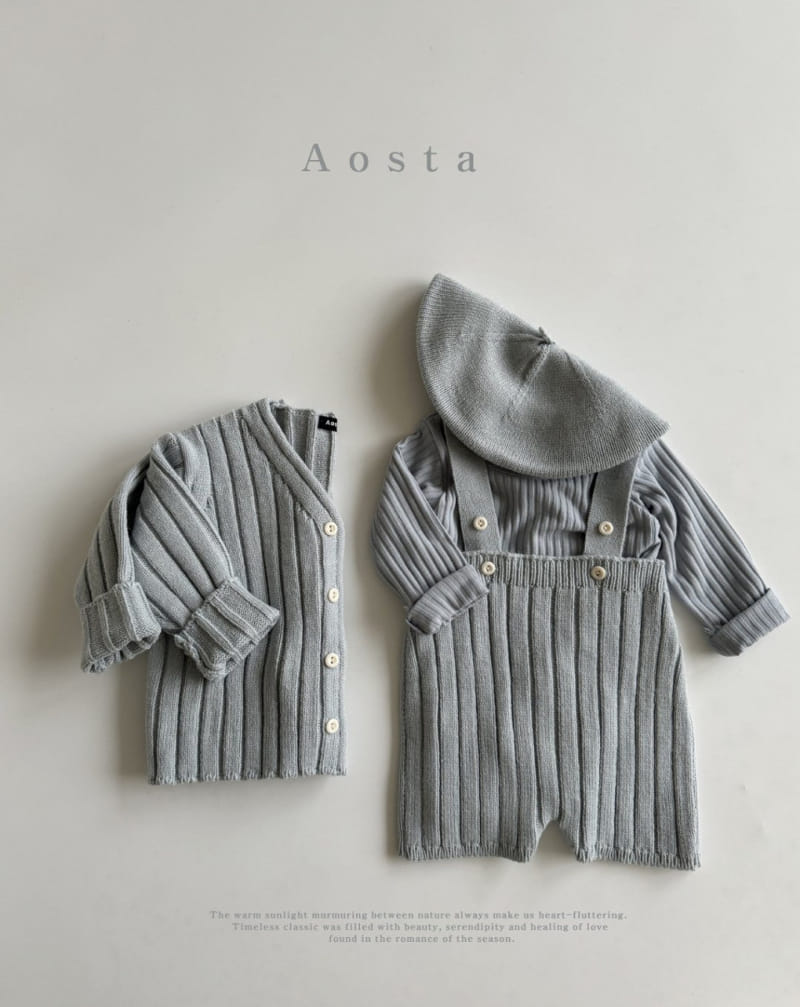 Aosta - Korean Baby Fashion - #babyboutique - Moist Rib Tee - 10