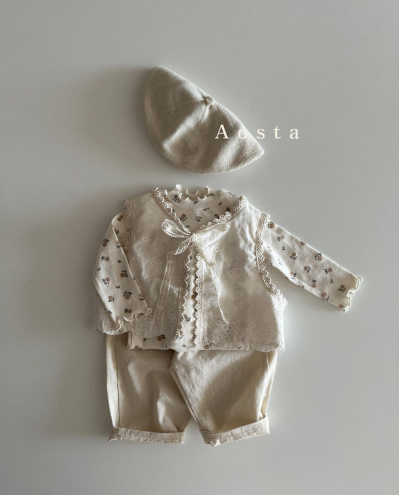 Aosta - Korean Baby Fashion - #babyboutique - Gabriel Vest - 6