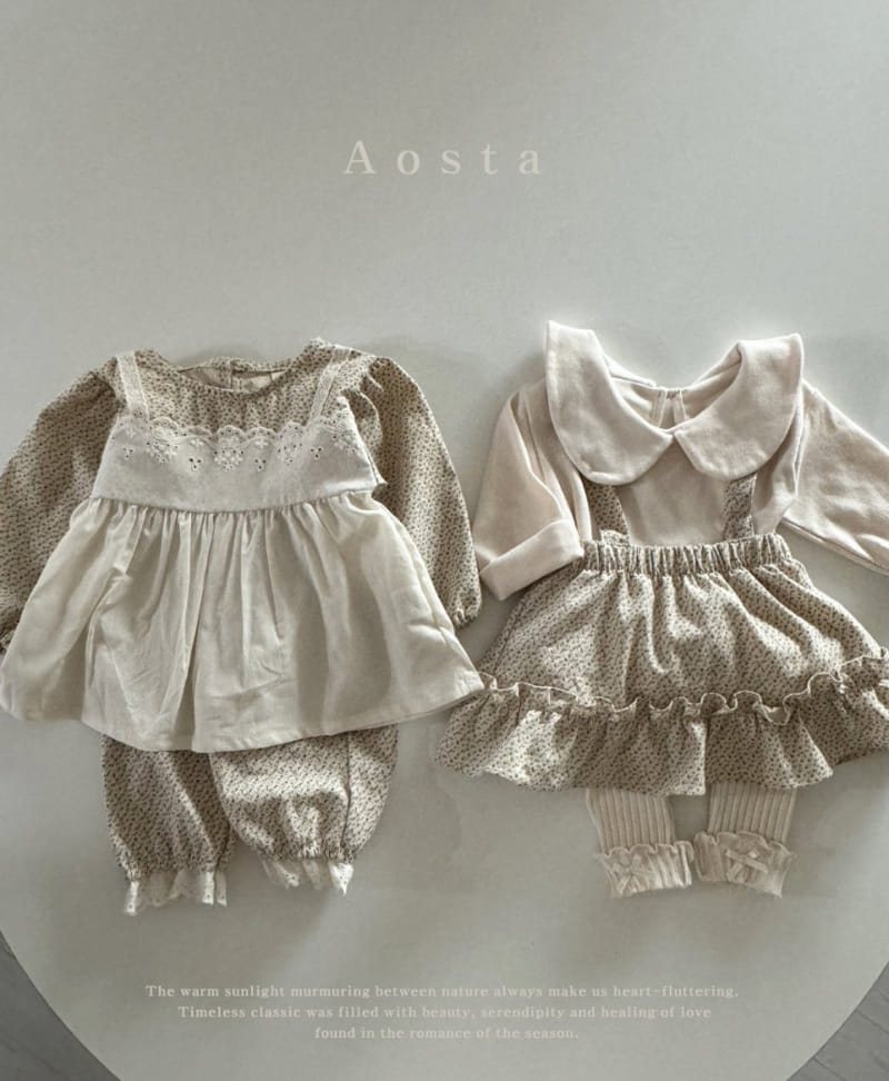 Aosta - Korean Baby Fashion - #babyboutique - Molly Lace Pants - 9