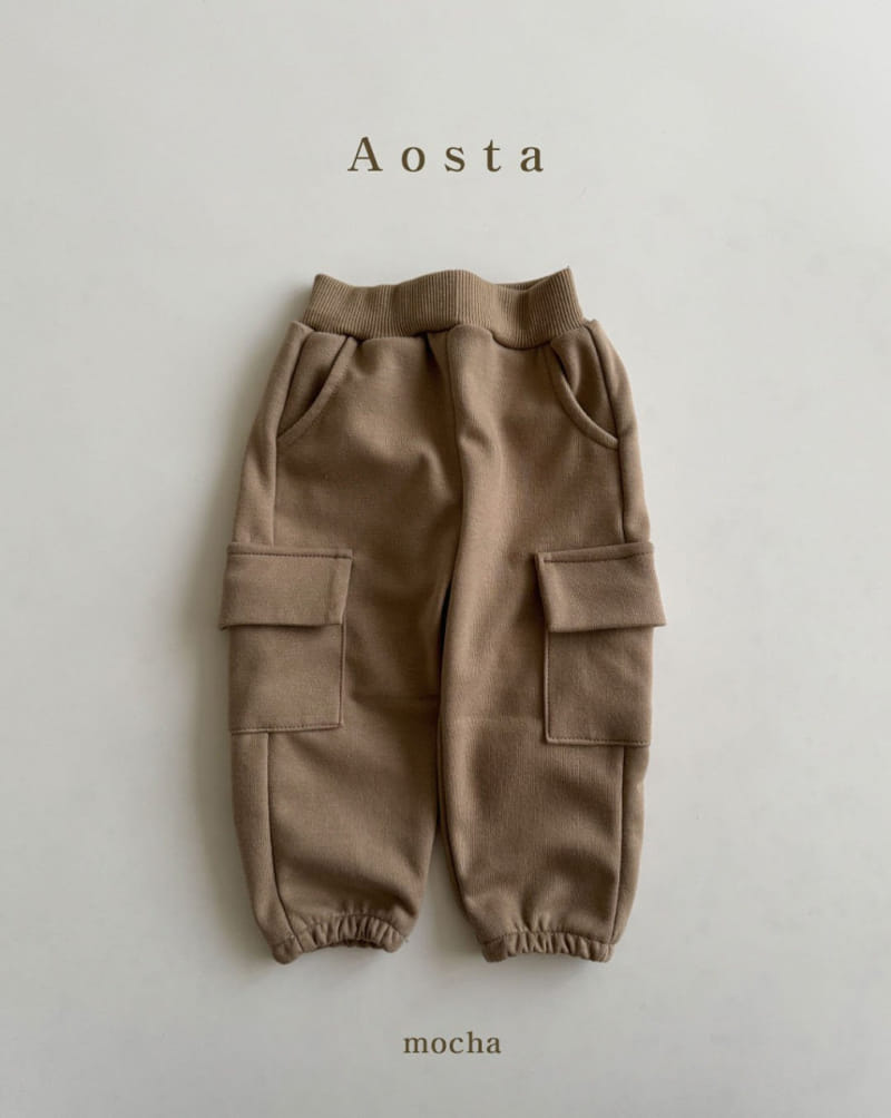 Aosta - Korean Baby Fashion - #babyboutique - Cargo Jogger Pants - 6