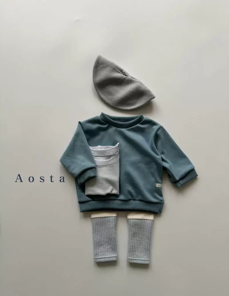 Aosta - Korean Baby Fashion - #babyboutique - Jogger Sweatshirt - 6