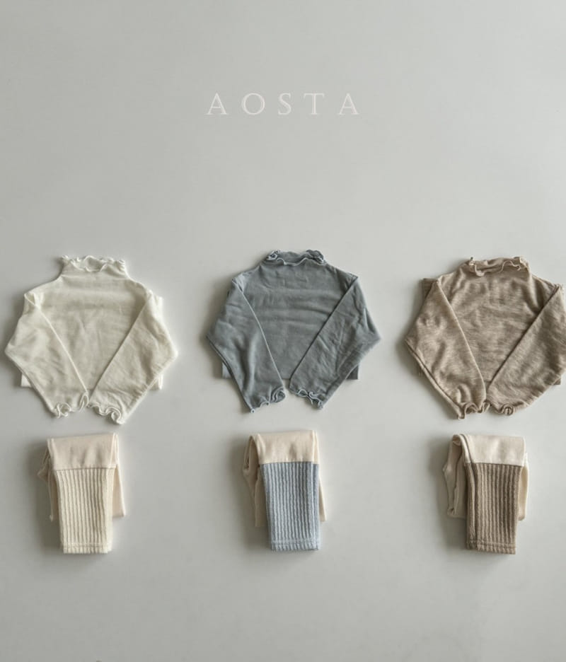 Aosta - Korean Baby Fashion - #onlinebabyshop - Chewy Leggings - 4