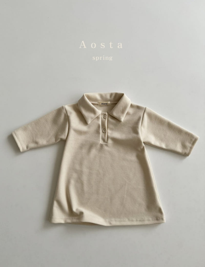 Aosta - Korean Baby Fashion - #babyboutiqueclothing - Pk Collar One-Piece - 8