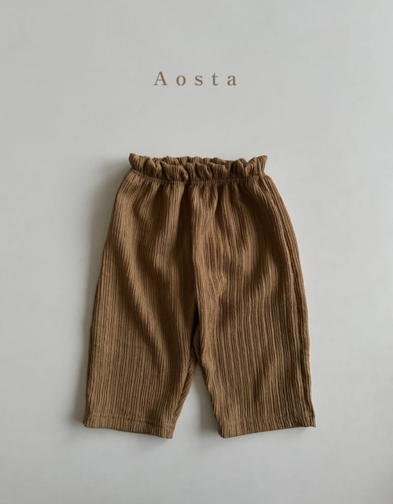 Aosta - Korean Baby Fashion - #babyboutiqueclothing - Pleats Pants - 6