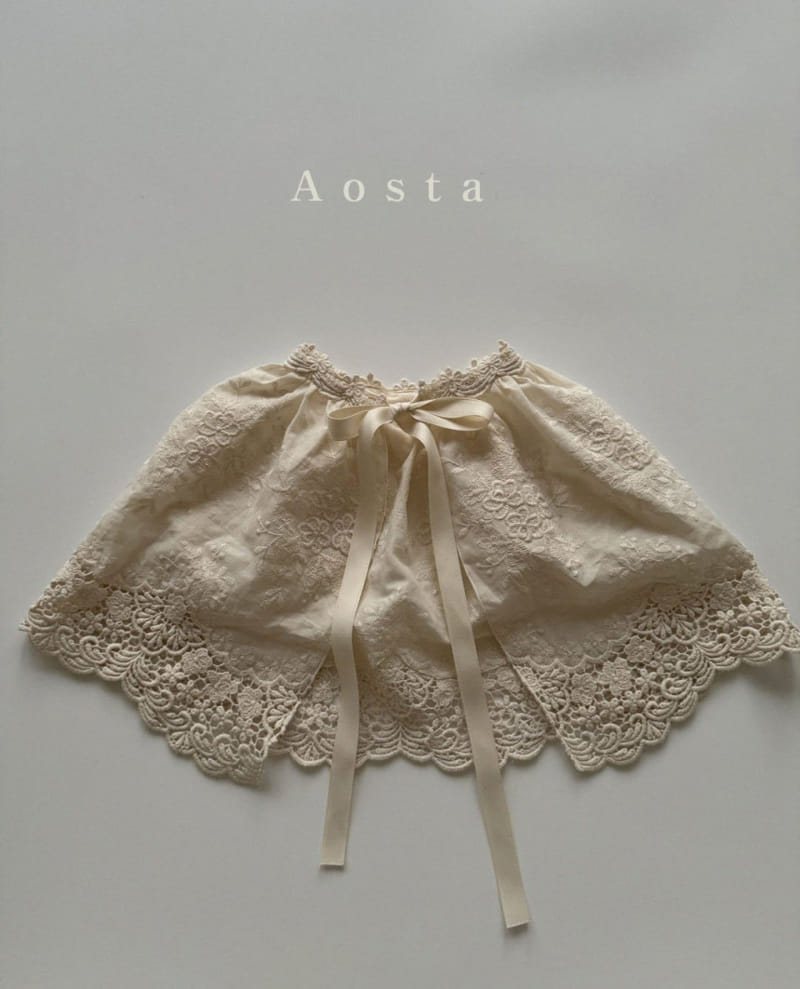 Aosta - Korean Baby Fashion - #babyboutiqueclothing - Lace Apron - 3