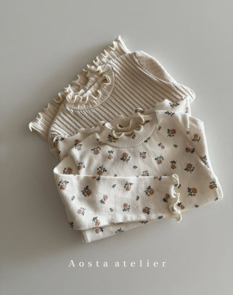 Aosta - Korean Baby Fashion - #babyboutiqueclothing - Camellia Tee