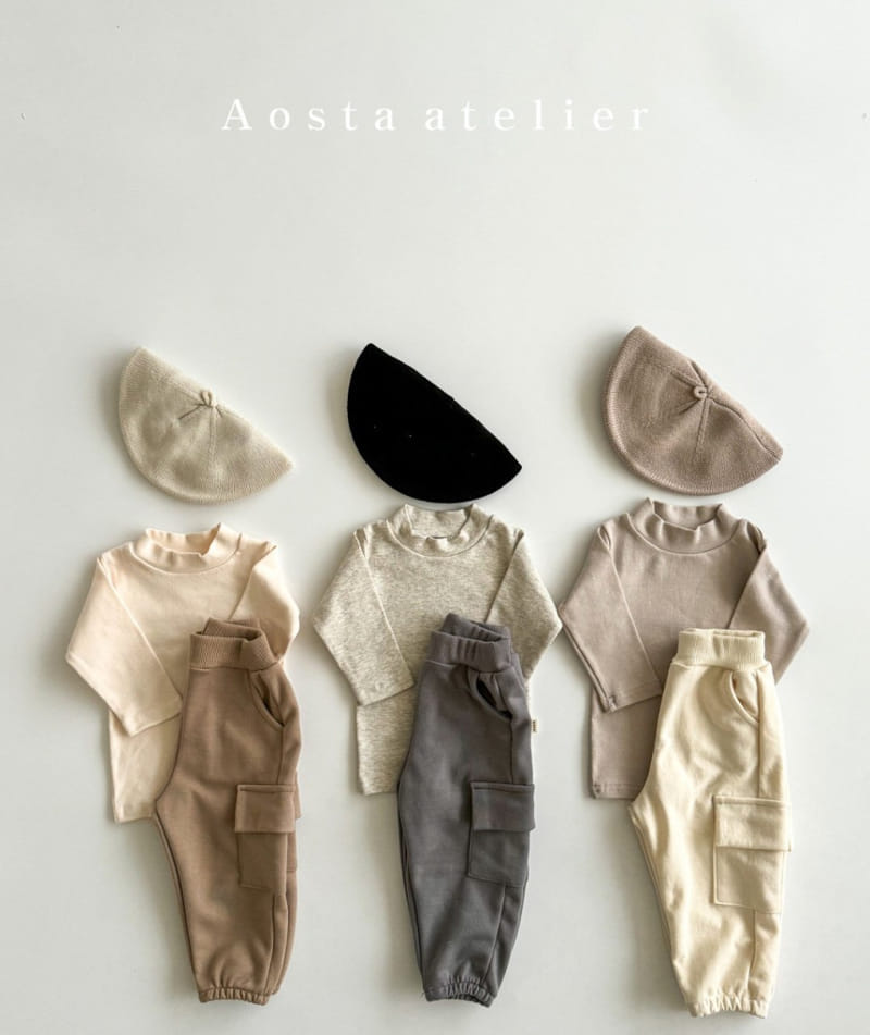 Aosta - Korean Baby Fashion - #babyboutiqueclothing - Cargo Jogger Pants - 8