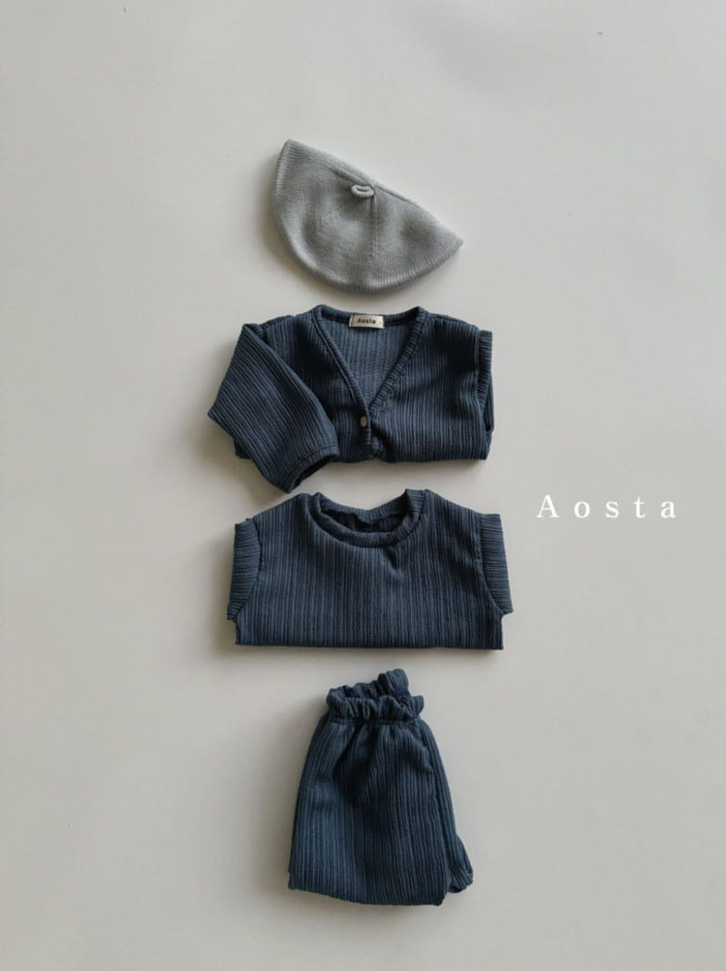 Aosta - Korean Baby Fashion - #babyclothing - Pleats Cardigan - 5