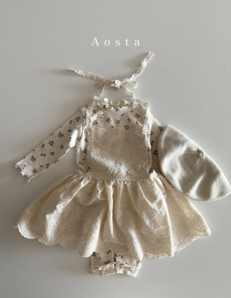 Aosta - Korean Baby Fashion - #babyclothing - Layered One-Piece - 7