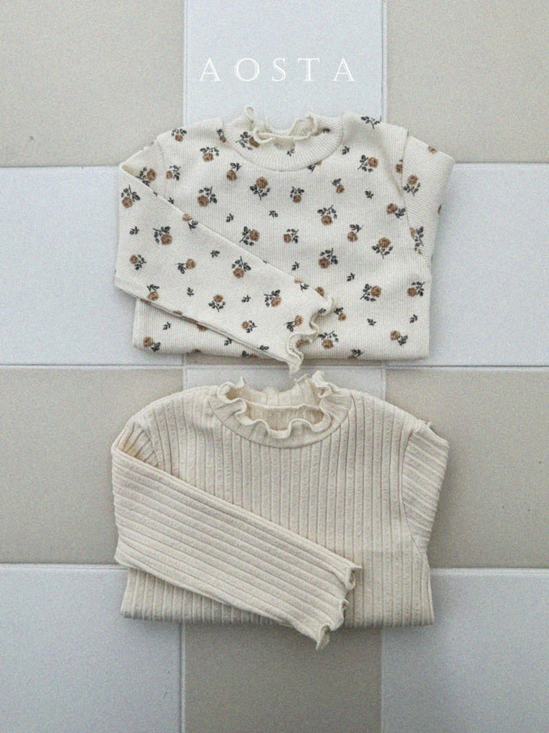 Aosta - Korean Baby Fashion - #babyclothing - Camellia Tee - 2
