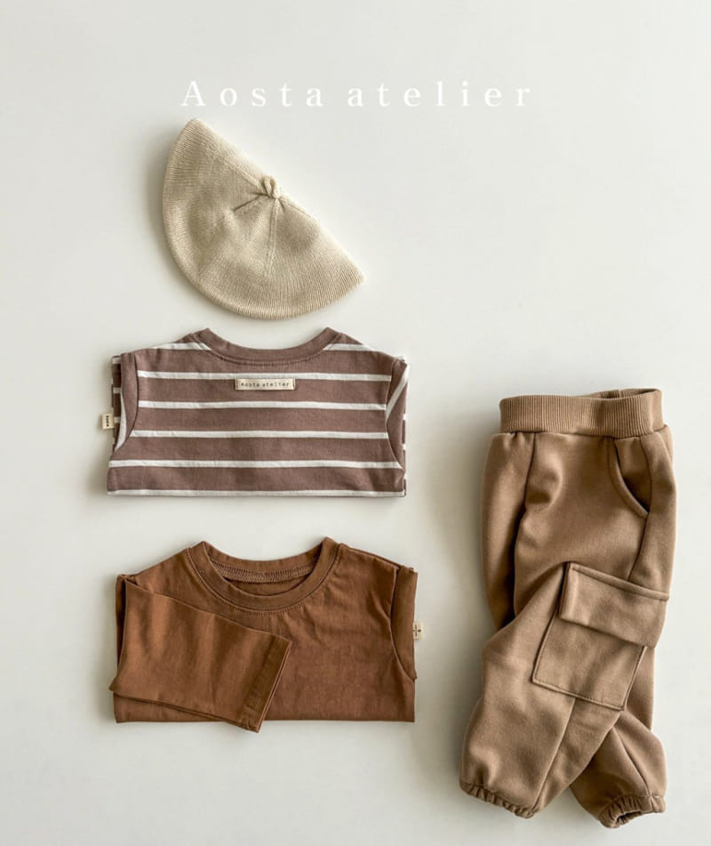 Aosta - Korean Baby Fashion - #babyclothing - Cargo Jogger Pants - 9