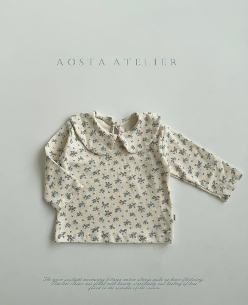 Aosta - Korean Baby Fashion - #babyclothing - Circle Collar Tee - 5
